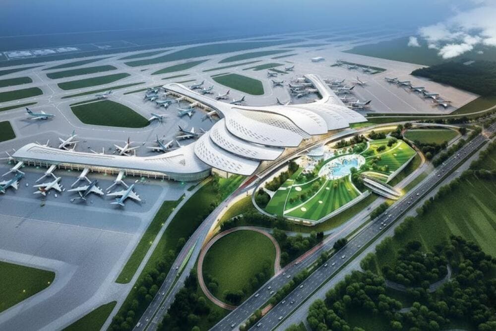 Bay đến sân bay Tân Sơn Nhất, sau đó đi xe khách hoặc ô tô khoảng 1–2 giờ là tới.